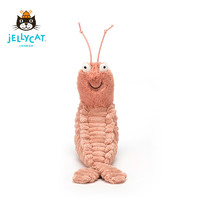 jELLYCAT 邦尼兔 谢尔顿虾可爱公仔毛绒玩具小玩偶生日礼物 粉红色 22cm