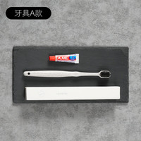芙号 纯英文星级酒店一次性用品出现货牙刷简洁可降解开口拖鞋沐浴液 牙具A款*30支