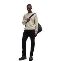 雨果博斯（HUGO BOSS）男士秋冬舒适针织衫50509323 271米黄色 XL 