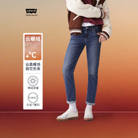 李维斯 Levi's 冬暖系列 女士锥形烟管牛仔裤