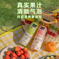 【虞书欣代言】美汁源气泡饮0糖0脂碳酸饮料汽水480ml*12瓶整箱装 香柠味气泡饮 480ml*12瓶