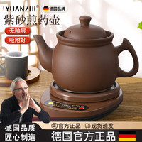 元知 德国品质煎药壶全自动熬药中药电煎壶家用煎锅紫砂煎药壶中医煮炖砂锅煲药罐