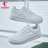 乔丹 男鞋板鞋夏季小白鞋透气厚底增高休闲鞋子男款运动鞋 乔丹白 42