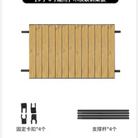 SKSA SK＆SA JYK-PZ 户外可折叠推车 50-250kg