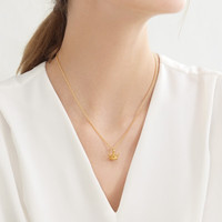 周生生永系列  足金皇冠黄金吊坠挂坠女款 不含素金项链 89030P计价 2.61克(含工费100元)