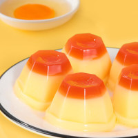櫻桃小丸子 果凍兒童零食休閑零食品蒟蒻0脂雞蛋風(fēng)味2050g 雞蛋風(fēng)味布甸