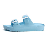 时尚沙滩EVA拖鞋女休闲平底防滑外穿简约凉拖鞋男女同款拖鞋 黑色 45