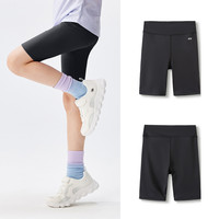 巴拉巴拉童装男童裤子宝宝儿童长裤2025夏装大童女小童防蚊休闲裤 百搭黑-凉感短裤