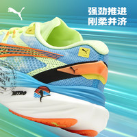 碳板氮气科技缓震透气彪破3跑步鞋女PUMA彪马马拉松运动鞋310196 蓝色-青苹绿-01 38