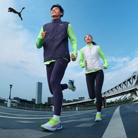 碳板氮气科技缓震透气彪破3跑步鞋女PUMA彪马马拉松运动鞋310196 蓝色-青苹绿-01 37.5