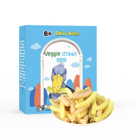 BeBi 美国进口薯片veggiestraws蔬薯条宝宝辅食儿童零食