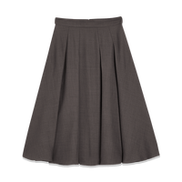 丽丽 LILY夏新款女装复古赫本风都市通勤款优雅显瘦高腰A字半身裙 501