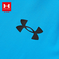 安德玛(Under Armour)男女童长袖T恤儿童圆领长T速干排汗套头上衣儿童速干T恤251121121 蓝色 160