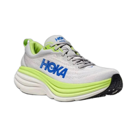 HOKA ONE ONE 邦代系列 Bondi 8 男子跑鞋 1123202-STTC 星尘灰/淡绿色 45