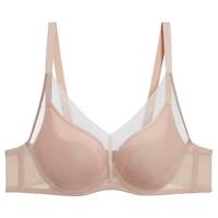 爱慕【董洁同款】极光贴贴无痕大胸显小/小胸聚拢透气文胸极光pro 【大胸三明治杯】香木肤-不凸点 75D 34/75D