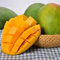 果迎鲜芒果 凯特芒 四川芒果新鲜水果 生鲜 芒果 净重4.5-5斤