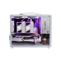 i5 12600KF/14600KF/RTX 4060Ti白色迷你组装游戏电脑主机3060