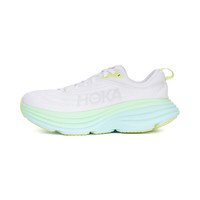 HOKA ONE ONE 邦代系列 Bondi 8 女子跑鞋 1127952-BDBSO 香槟白/亮海蓝 37