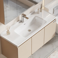 正泰浴室柜陶瓷一体盆卫生间卫浴镜柜置物架智能镜柜收纳盒洗漱台G602 70cm丨普通镜柜丨E0级实木板