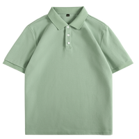 GENIOLAMODEpolo衫男士短袖t恤夏季潮牌简约休闲纯色百搭翻领上衣 XL