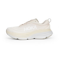 HOKA ONE ONE 邦代系列 Bondi 8 宽版 男子跑鞋 1127953-OKB 燕麦白/麦青色 46