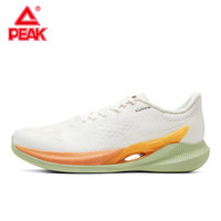 匹克（PEAK）飞羽005跑步鞋男鞋夏季运动鞋透气轻便网面百搭休闲鞋减震运动鞋 米白/橙色（男款） 40