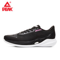 匹克（PEAK）飞羽005跑步鞋男鞋夏季运动鞋透气轻便网面百搭休闲鞋减震运动鞋 黑色/大白（男款） 39
