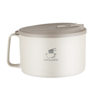 京迭304不锈钢泡面碗带盖碗宿舍用学生泡面神器饭碗方便面碗饭盒餐具  15cm304不锈钢