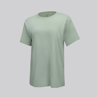 露露乐蒙lululemon丨All Yours 女士 T 恤 *棉 透气 LW3FU1S 短袖 棕榈灰 XS /4