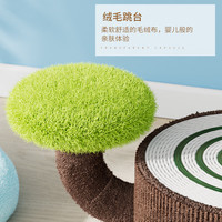 唐米吉吉剑麻桶猫爬架树屋猫架子猫窝猫树玩睡一体不占地小型猫咪玩具用品 喵语树洞-mini