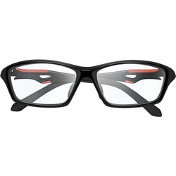 目匠 运动近视眼镜男女款 8201 黑色 +1.56非球面镜片0-400度