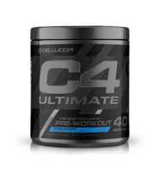 Cellucor 终极C4训前能量助力氮 泵补剂 冰爽蓝色 40次量