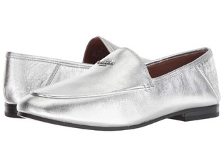 银联返现购：Coach Hallie Metallic Loafer 乐福鞋