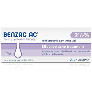 银联爆品日：Benzac 温和控油去痘5%凝胶 50g