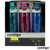 再降价、银联专享：contigo 康迪克 运动直饮水杯 709ml*3