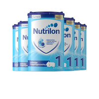 荷兰Nutrilon 牛栏标准配方奶粉1段 800g *6罐