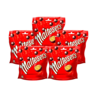 Maltesers 麦丽素 麦芽脆心牛奶夹心糖果巧克力豆 175g*5袋