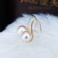 PearlYuumi 優美珍珠 18K高跟鞋款耳环