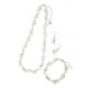 JINKA NEZU 淡水珍珠套装（项链+手链+耳环）
