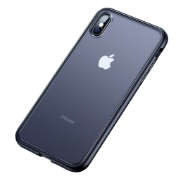 苹果x手机壳 iPhone xr/xs max/8/7plus保护套磨砂硅胶硬壳超薄防摔防刮