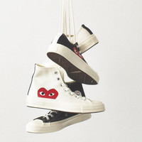 川久保玲 X 匡威联名款帆布鞋 5月折扣季降价抢购，售完即止！