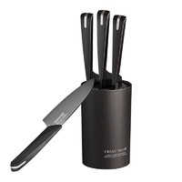 PLUS会员：Velosan 黑刃系列 菜刀 刀具五件套