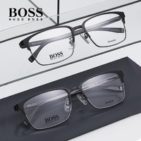 HUGO BOSS 1.67防蓝光镜片+钛材超轻眼镜架