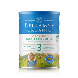 Bellamy's 贝拉米 新款有机婴幼儿配方奶粉 3段 900克*3罐