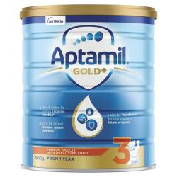 Aptamil 澳洲爱他美 金装加强型婴幼儿配方奶粉 3段 1岁+ 900g