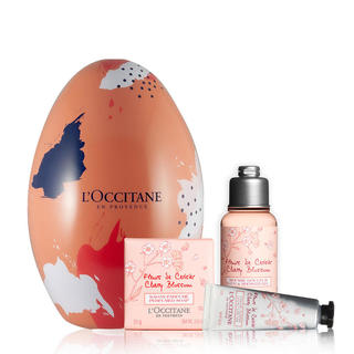 L'Occitane 歐舒丹 復(fù)活節(jié)彩蛋甜蜜櫻花系列三件套裝