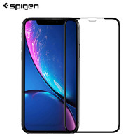 Spigen iPhone XR钢化膜 两片装 贴膜神器