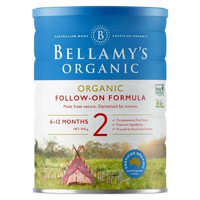 银联返现购： Bellamy's 贝拉米 有机婴幼儿配方奶粉（新款） 2段 900g