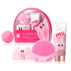 FOREO 猪猪女孩沁透套装 含LUNA Play Plus洁面仪+小气泡氨基酸洗面奶+束发带