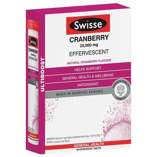 Swisse 高强度蔓越莓泡腾片 60片